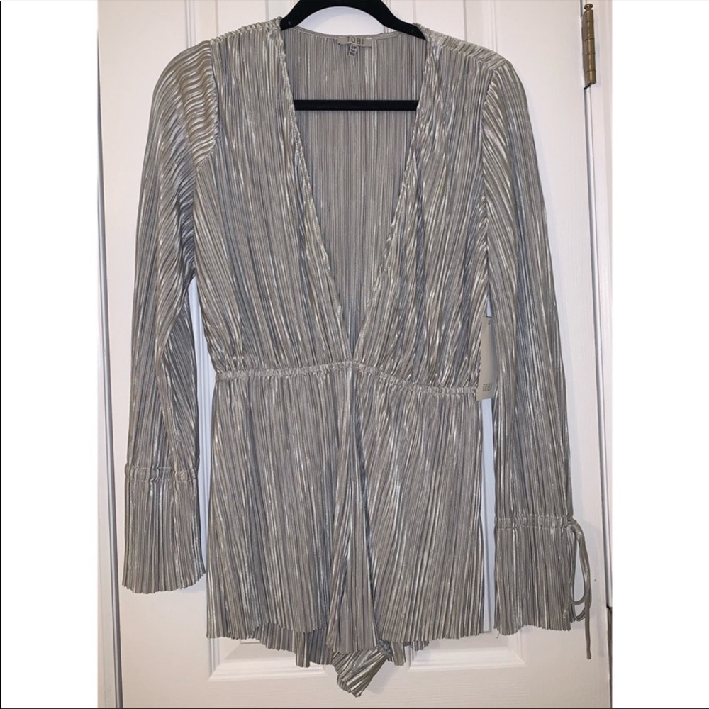 Tobi silver romper